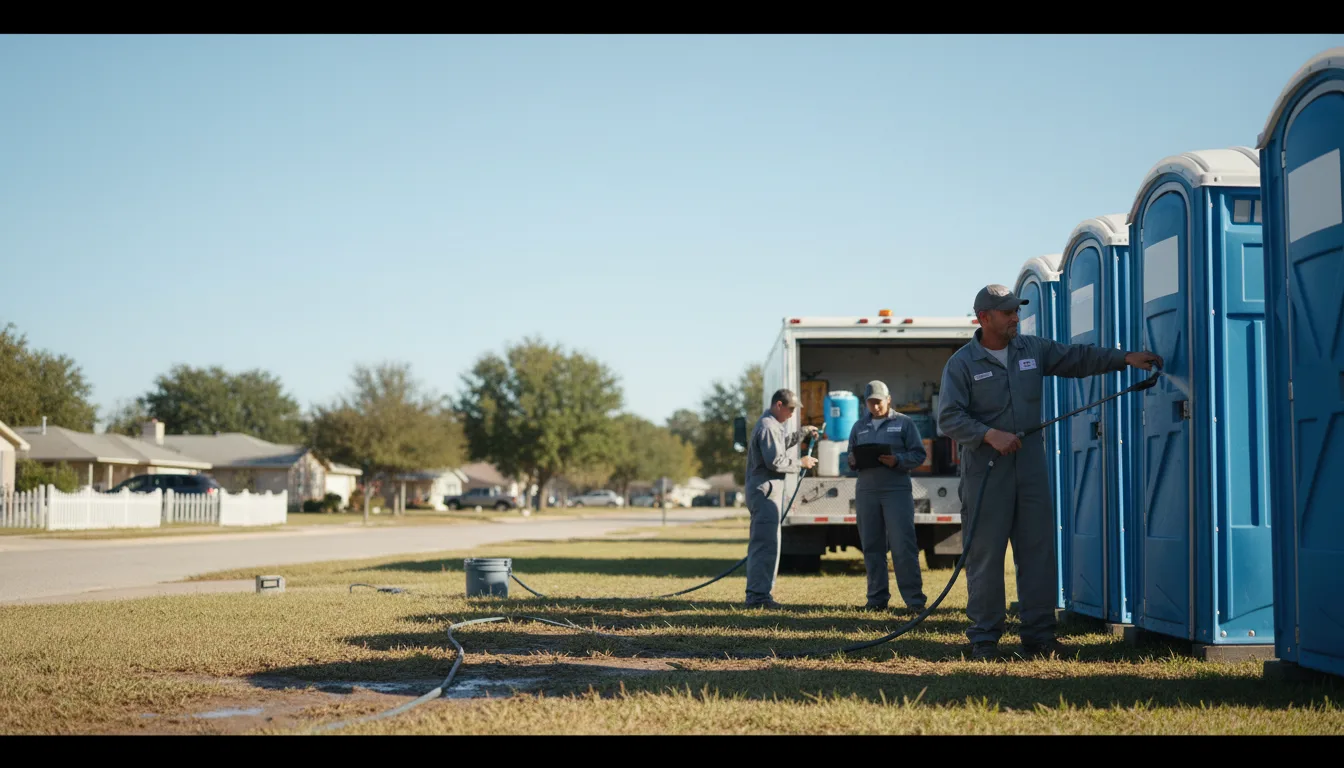 Long-Term Portable Toilet Rental in Nisland, SD near me